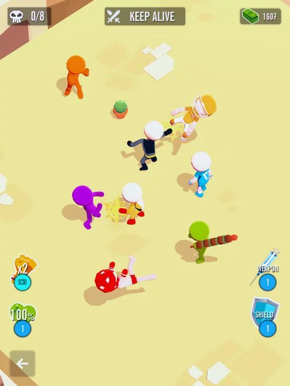 Изображение игры: Stickman 3D - Street Gangster