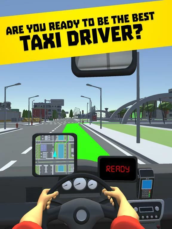 Изображение игры: Taxi Driver!