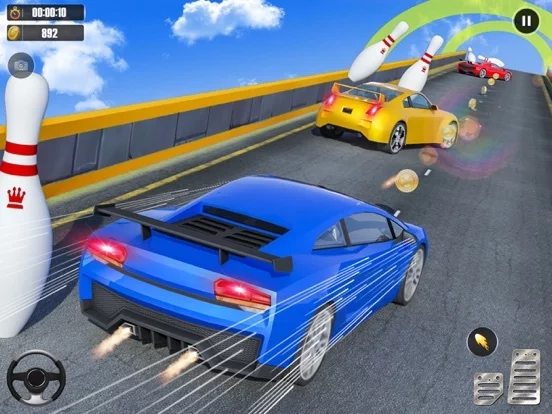 Изображение игры: Superhero Racing Car Stunts