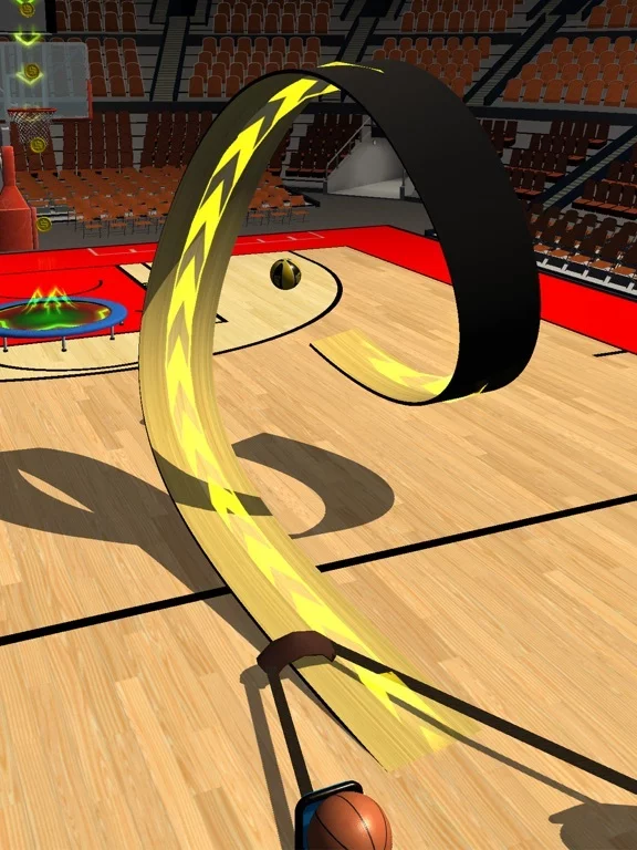 Изображение игры: Slingshot Basketball!