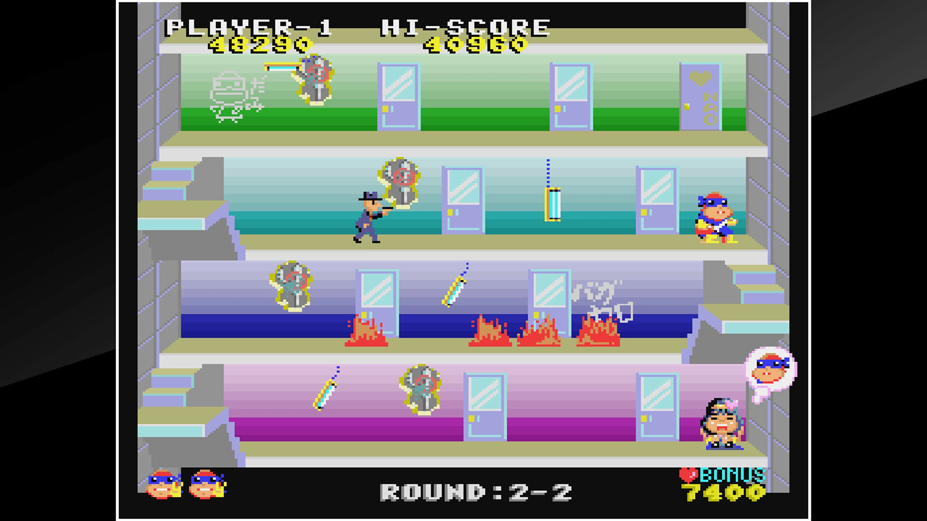 Изображение игры: Arcade Archives BEN BERO BEH