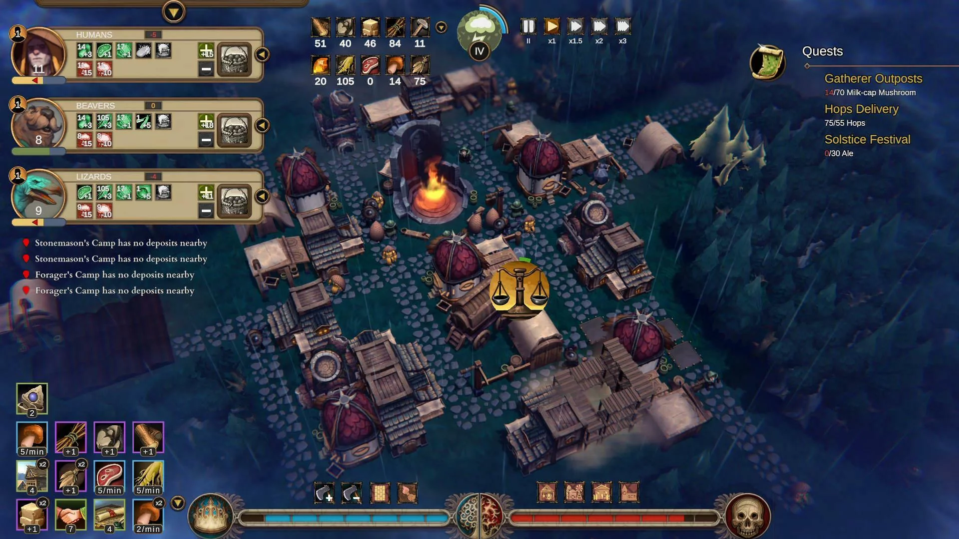 Изображение игры: Against the Storm Demo