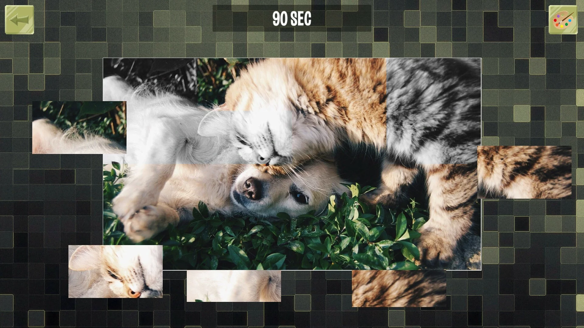 Изображение игры: Good puzzle: Animals