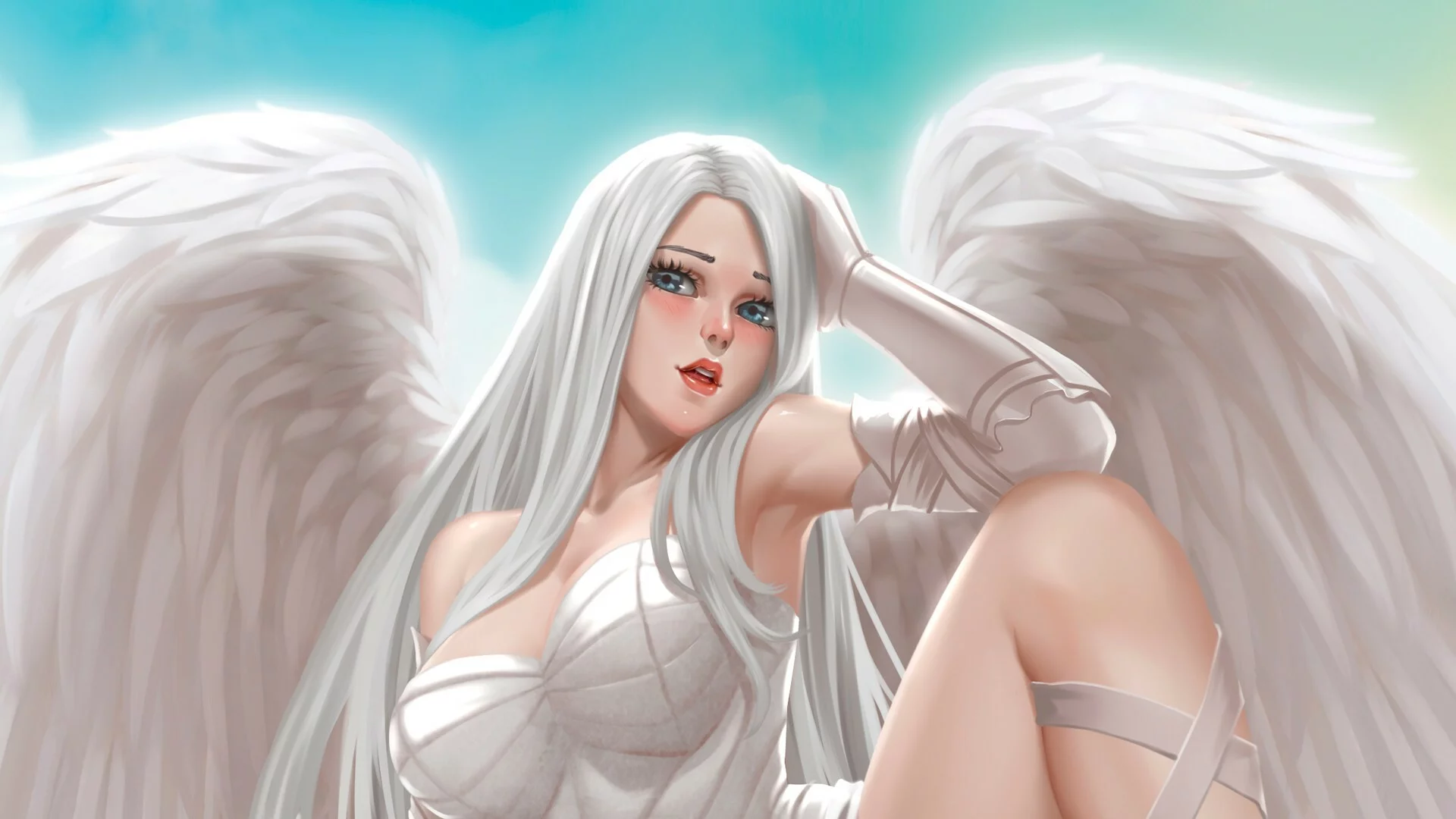 Изображение игры: Lovely Goddess