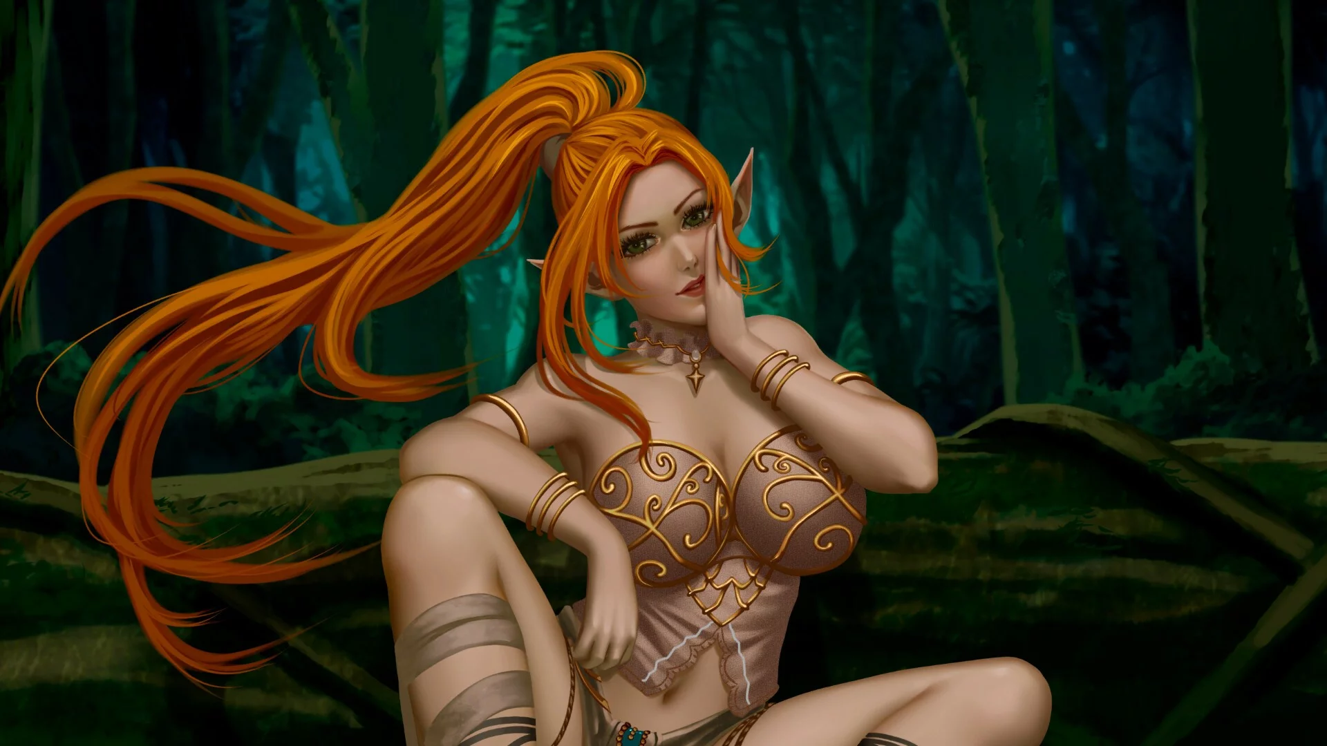 Изображение игры: Lovely Goddess