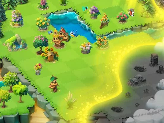 Изображение игры: Merge Gardens
