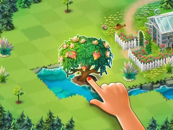 Изображение игры: Merge Gardens