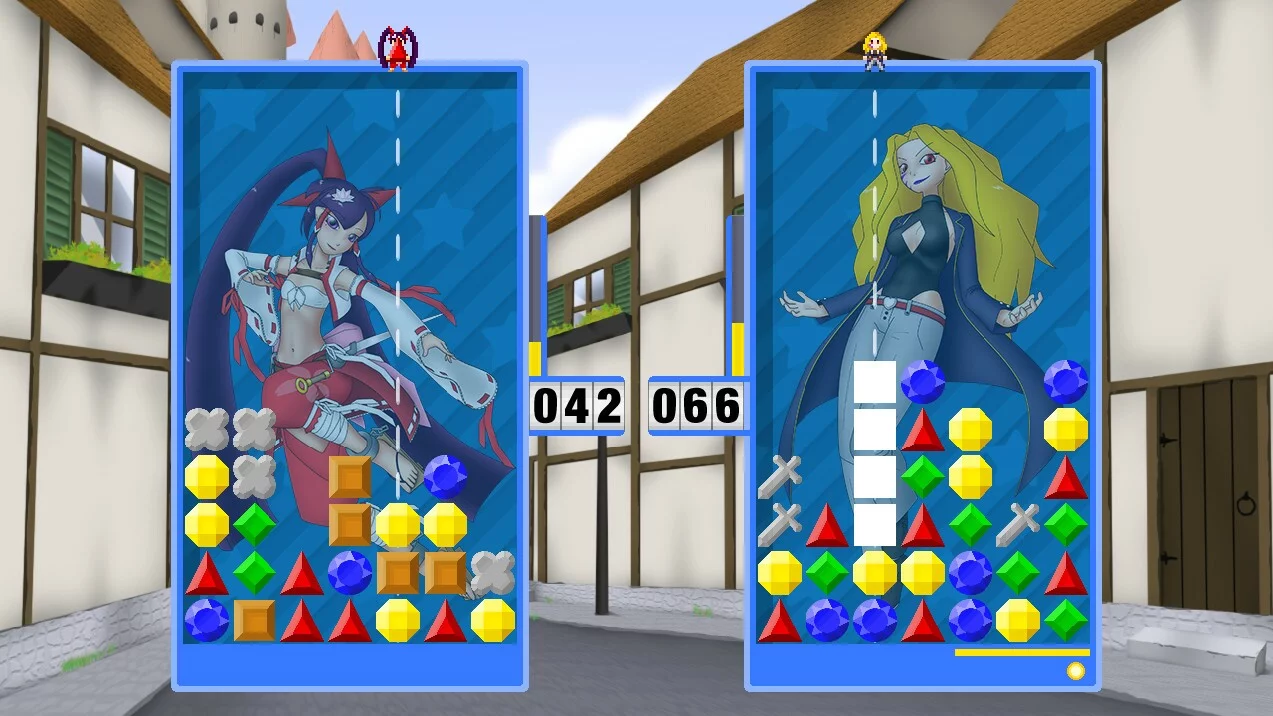 Изображение игры: Tofu Topple