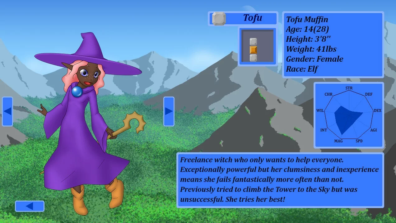 Изображение игры: Tofu Topple