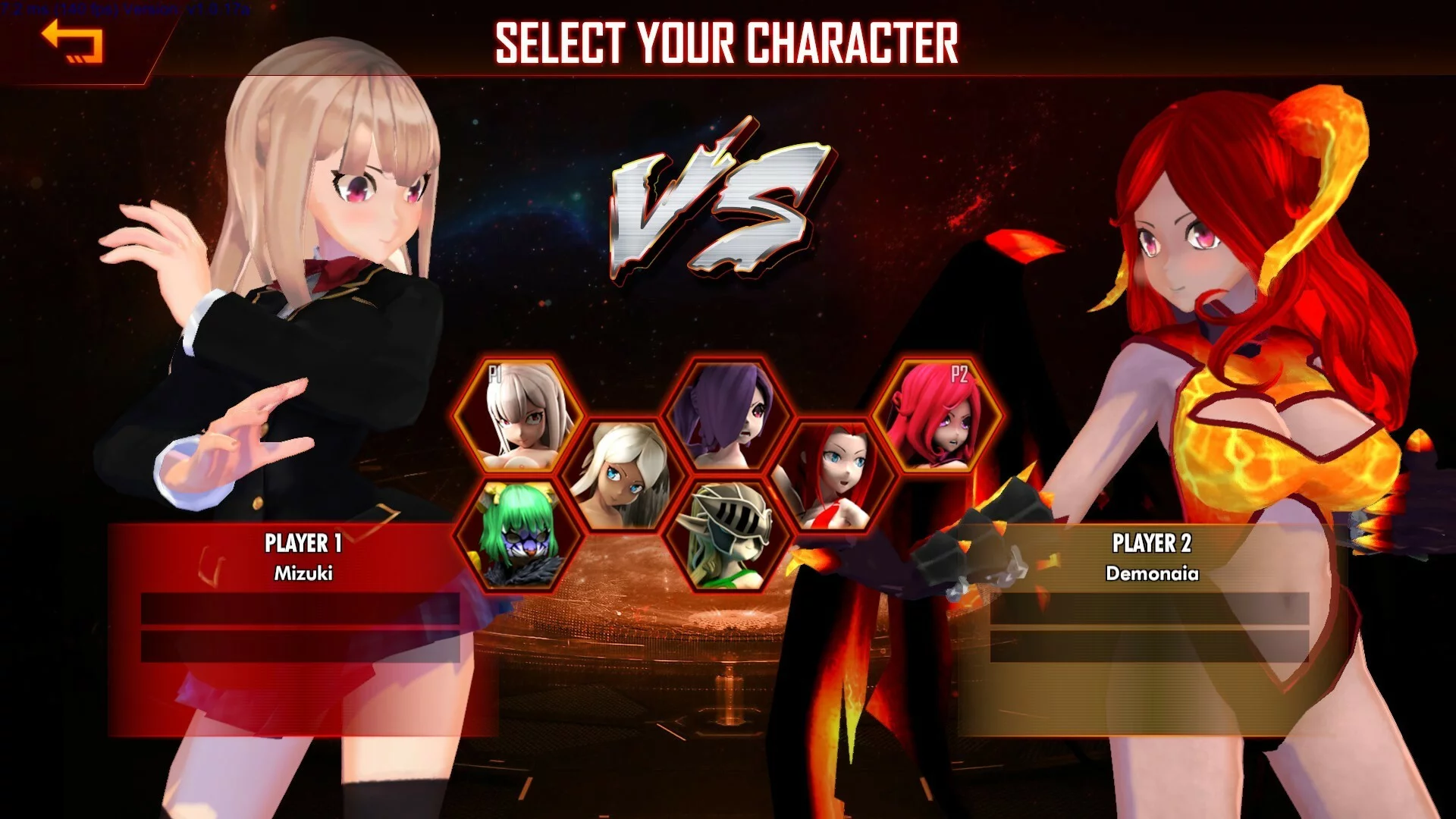 Изображение игры: Hentai Fighter