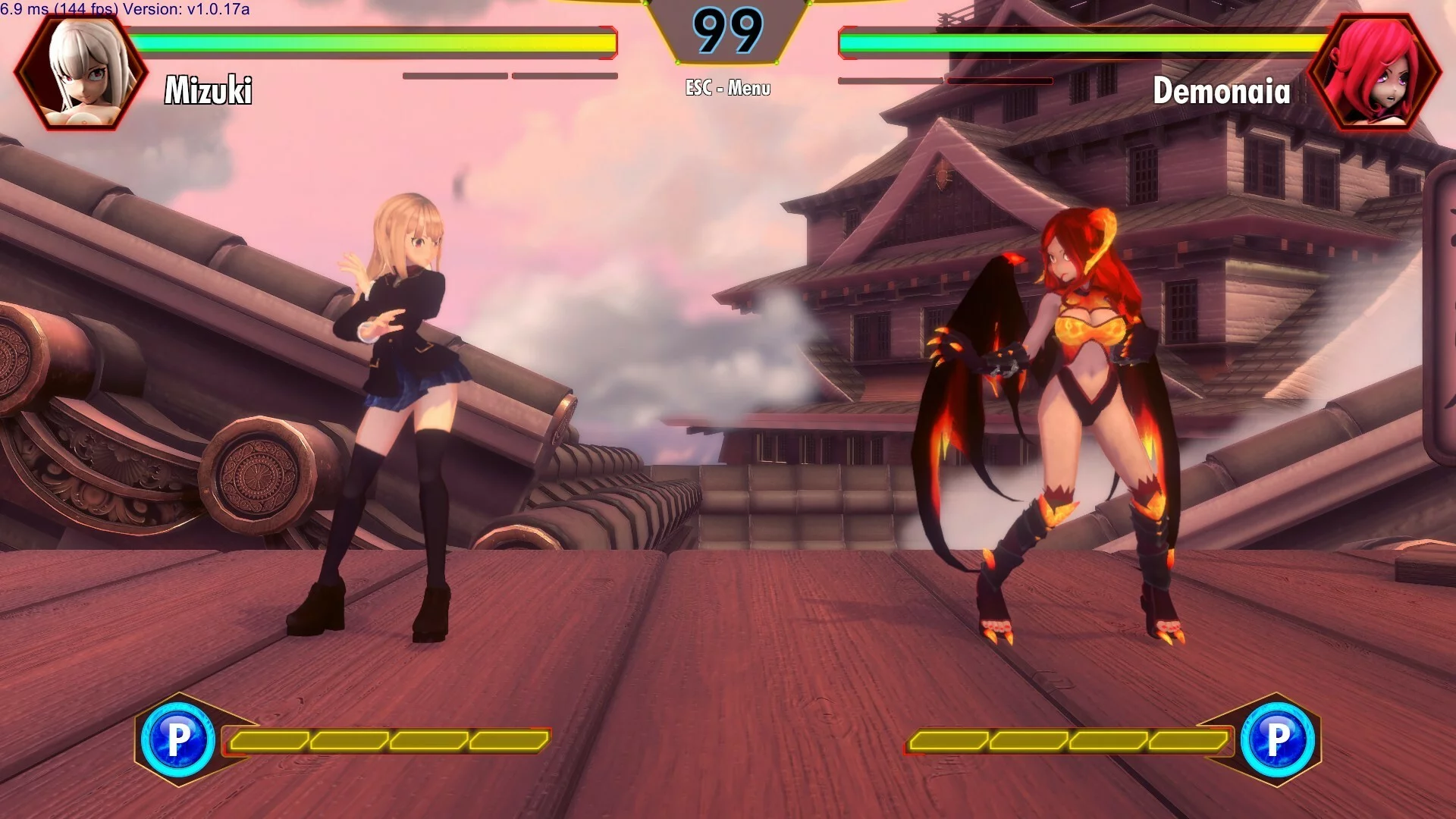 Изображение игры: Hentai Fighter