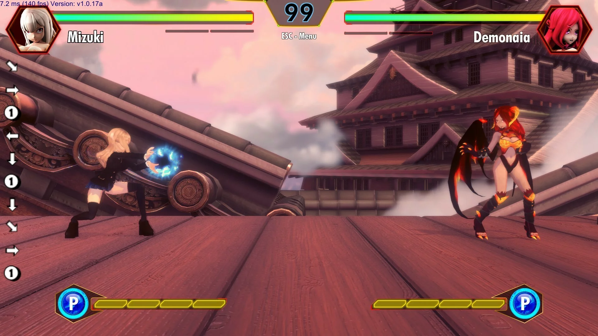 Изображение игры: Hentai Fighter