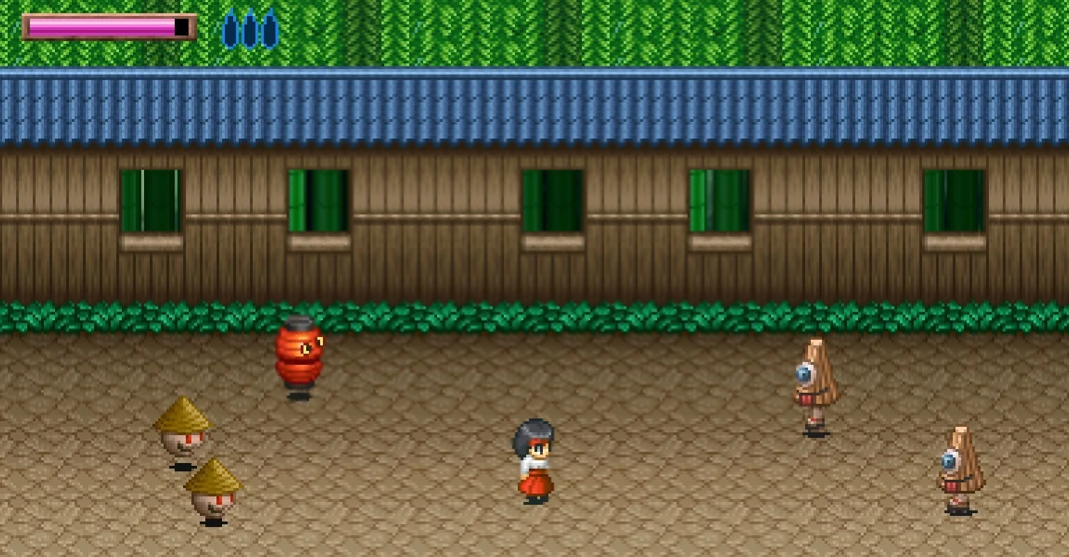 Изображение игры: Abiko The Miko 2