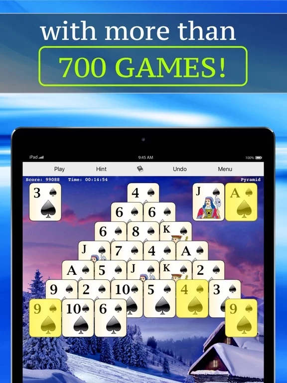 Изображение игры: 700 Solitaire Games Pro