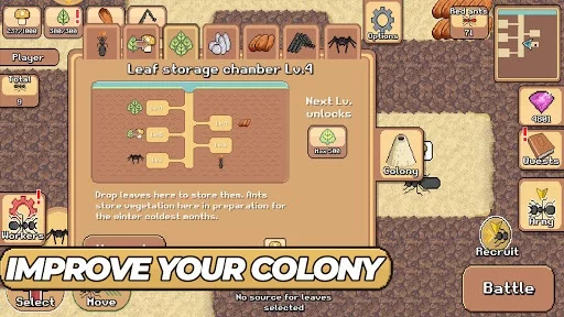 Изображение игры: Pocket Ants: Colony Simulator