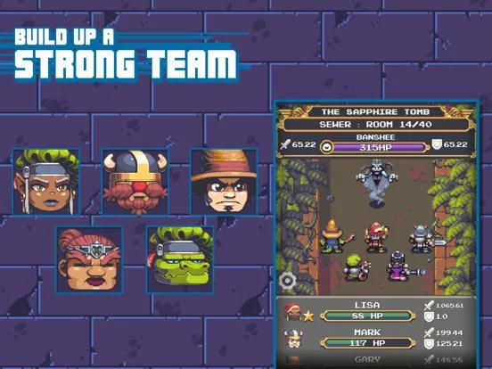Изображение игры: Dungeoning: Epic Idle RPG