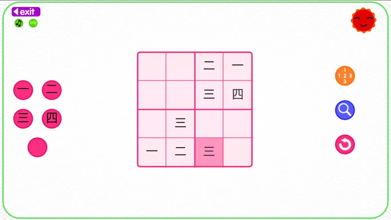 Изображение игры: Let's Learn Japanese! Kanji Sudoku