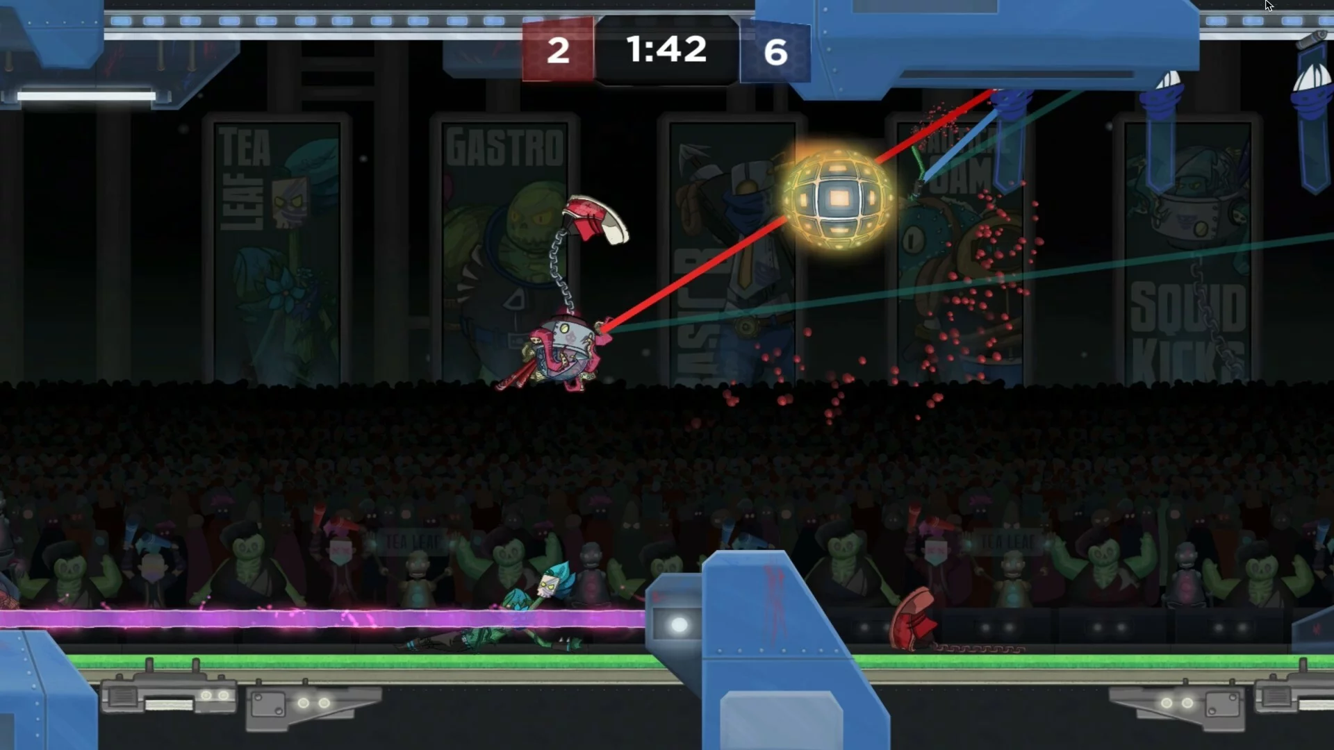 Изображение игры: Swing Striker