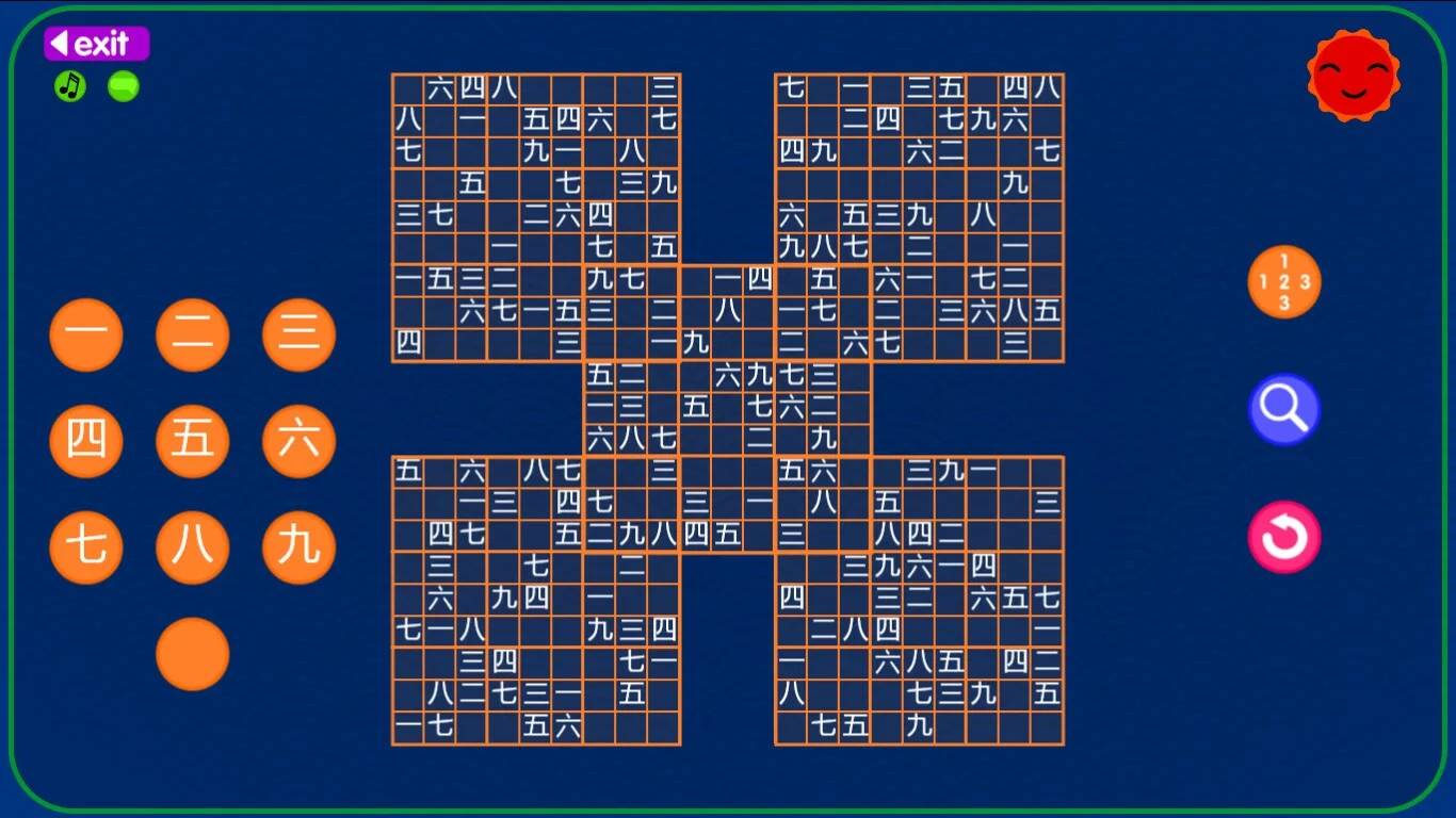 Изображение игры: Let's Learn Japanese! Kanji Sudoku