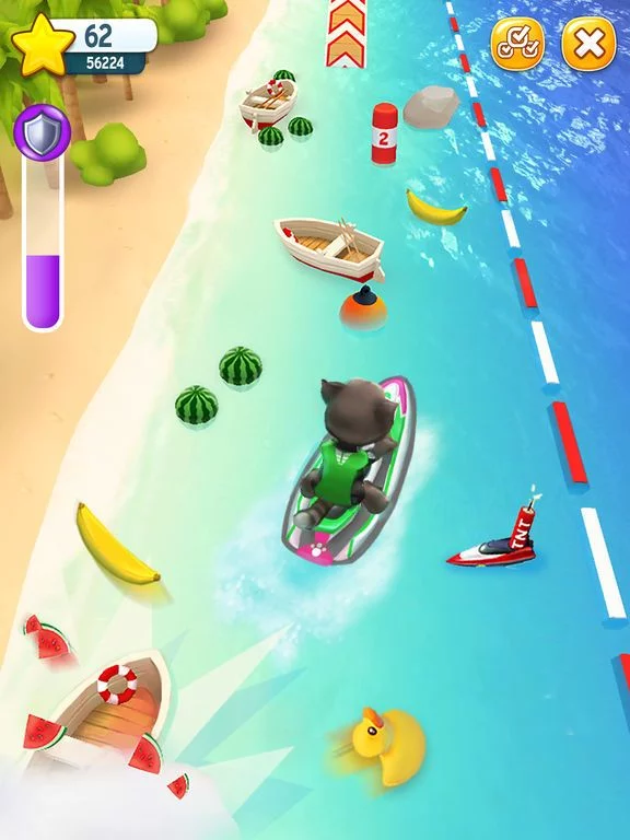 Изображение игры: Talking Tom Jetski