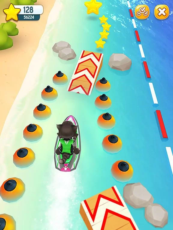 Изображение игры: Talking Tom Jetski