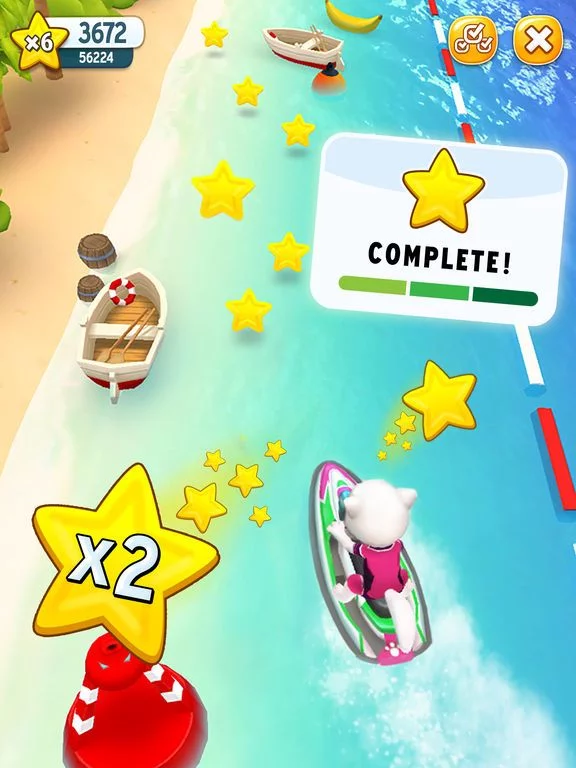 Изображение игры: Talking Tom Jetski