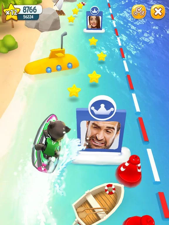 Изображение игры: Talking Tom Jetski