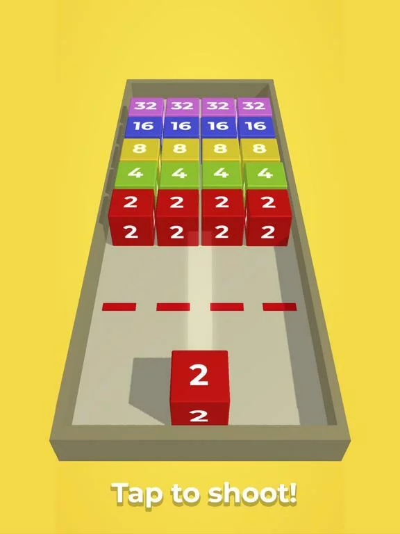 Изображение игры: Chain Cube: 2048 3D merge game