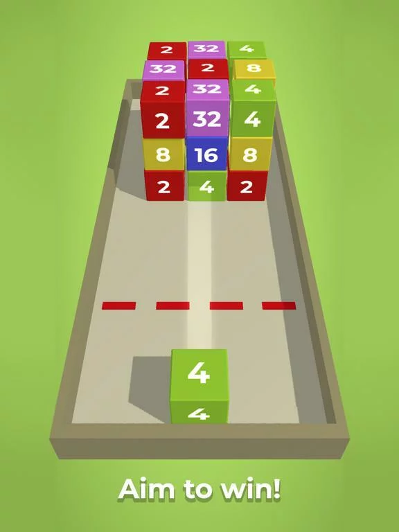 Изображение игры: Chain Cube: 2048 3D merge game