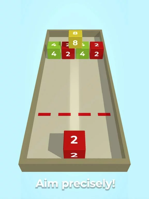 Изображение игры: Chain Cube: 2048 3D merge game