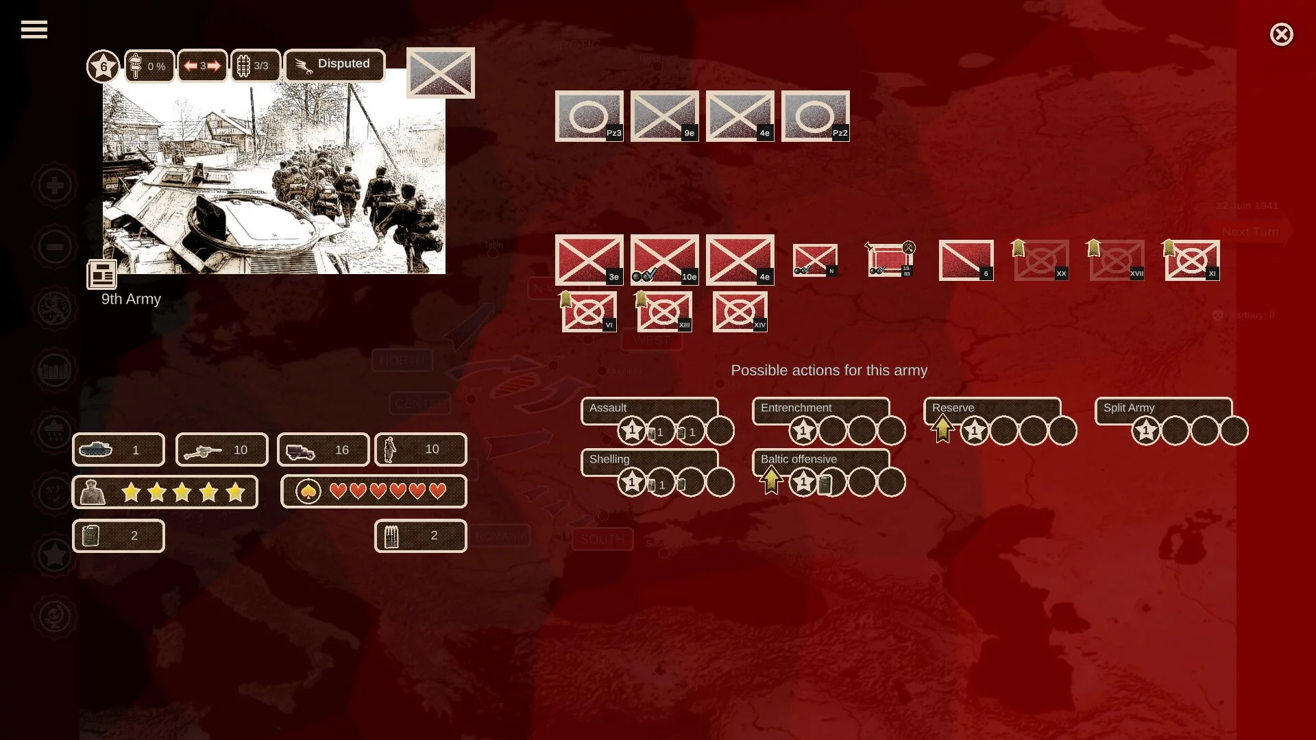 Изображение игры: Cauldrons of War - Barbarossa