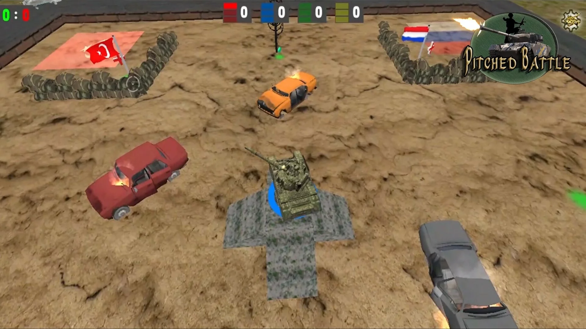 Изображение игры: Pitched Battle