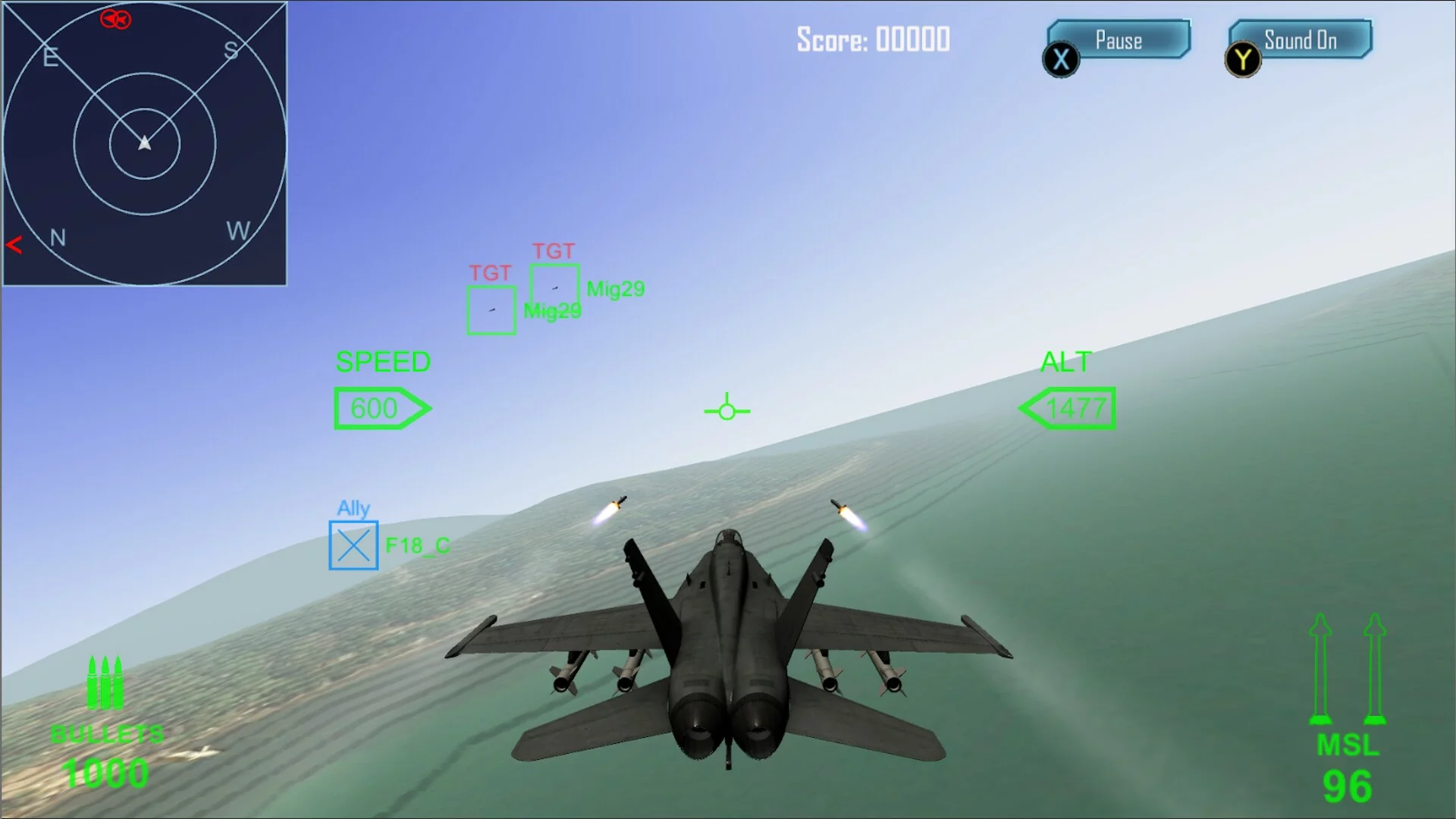 Изображение игры: Air Gun Fighter
