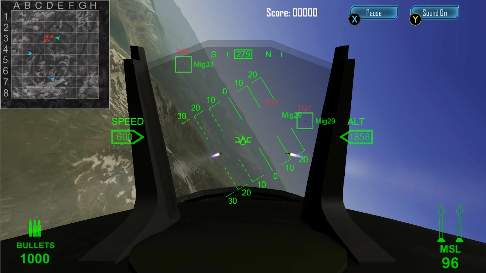Изображение игры: Air Gun Fighter