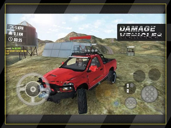 Изображение игры: Offroad 4x4 Driving Simulator 3D, Multi level offroad car building and climbing mountains experience