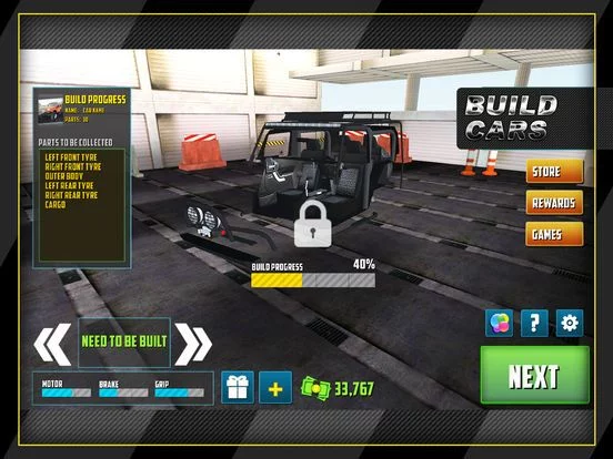 Изображение игры: Offroad 4x4 Driving Simulator 3D, Multi level offroad car building and climbing mountains experience