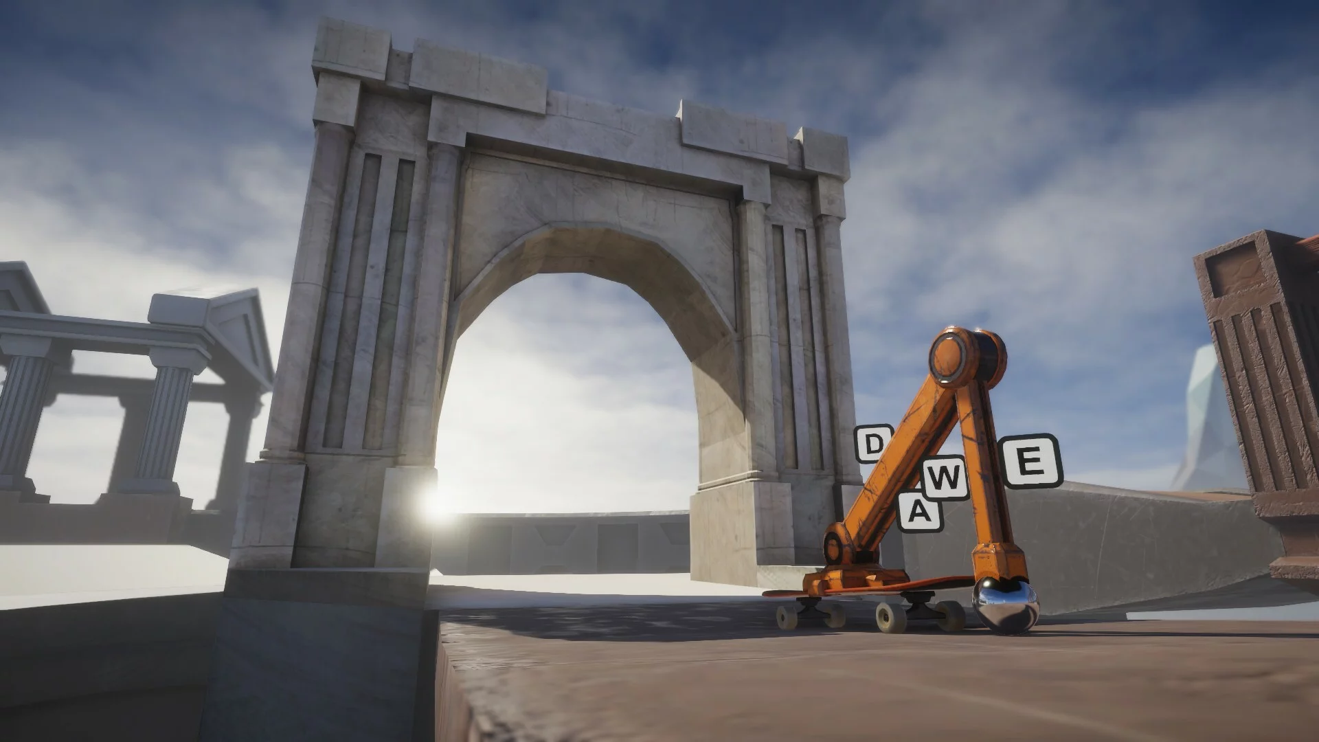 Изображение игры: RoboSkate