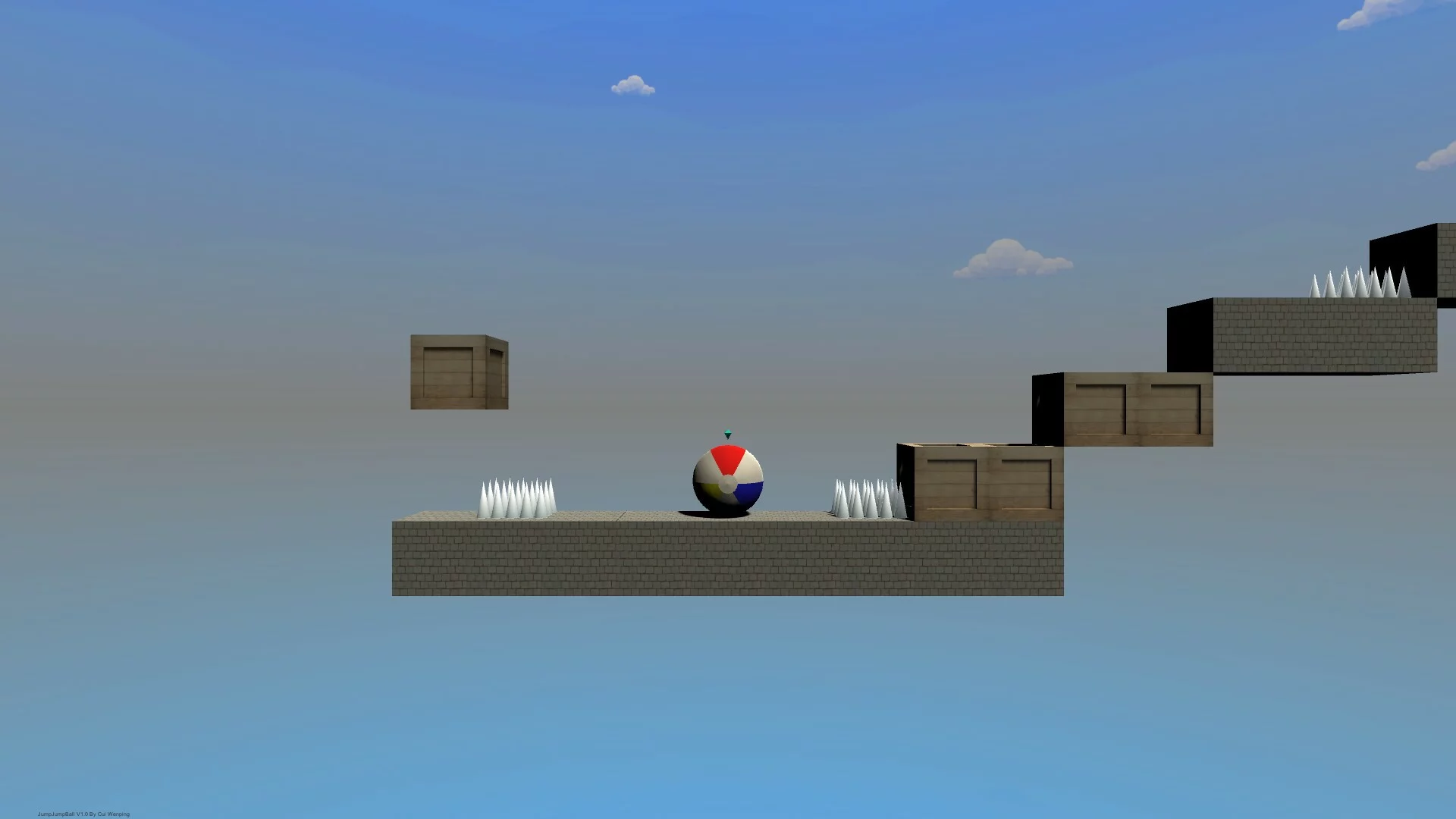 Изображение игры: JumpJumpBall