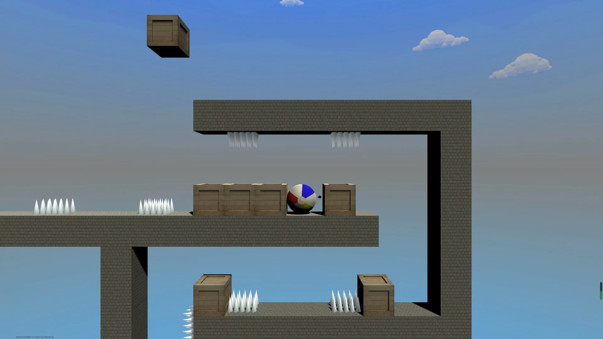 Изображение игры: JumpJumpBall