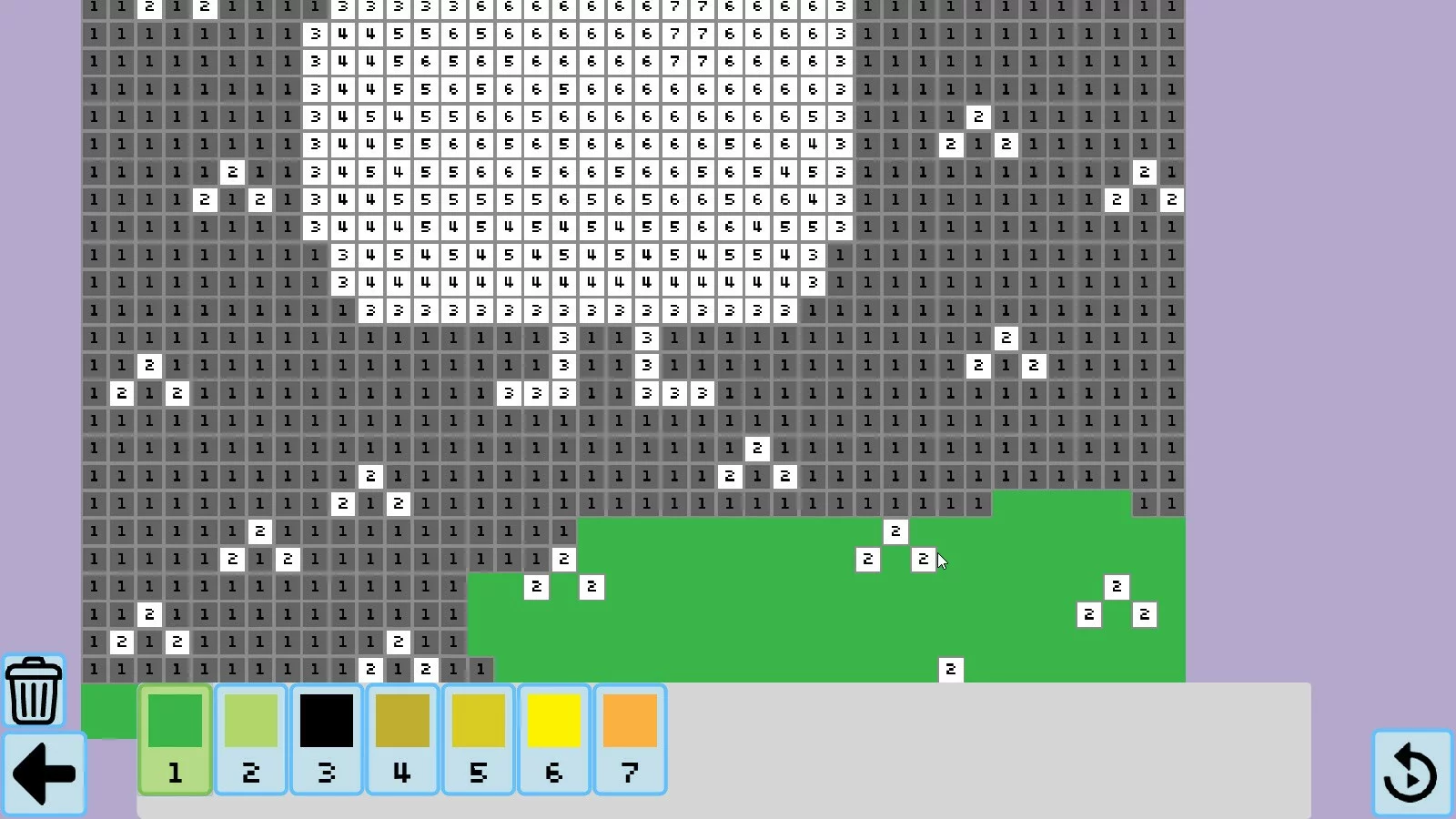 Изображение игры: Infinity Coloring Pixel