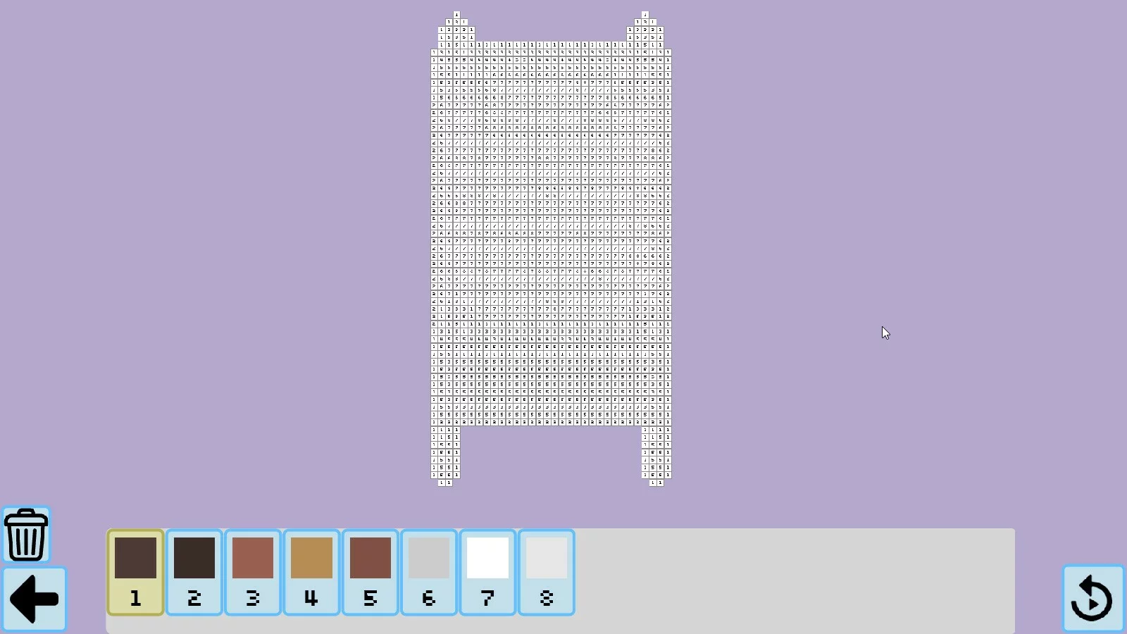 Изображение игры: Infinity Coloring Pixel