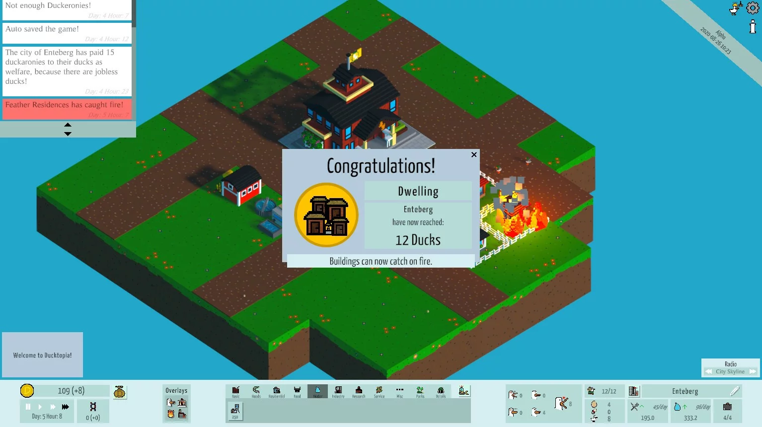 Изображение игры: Ducktopia