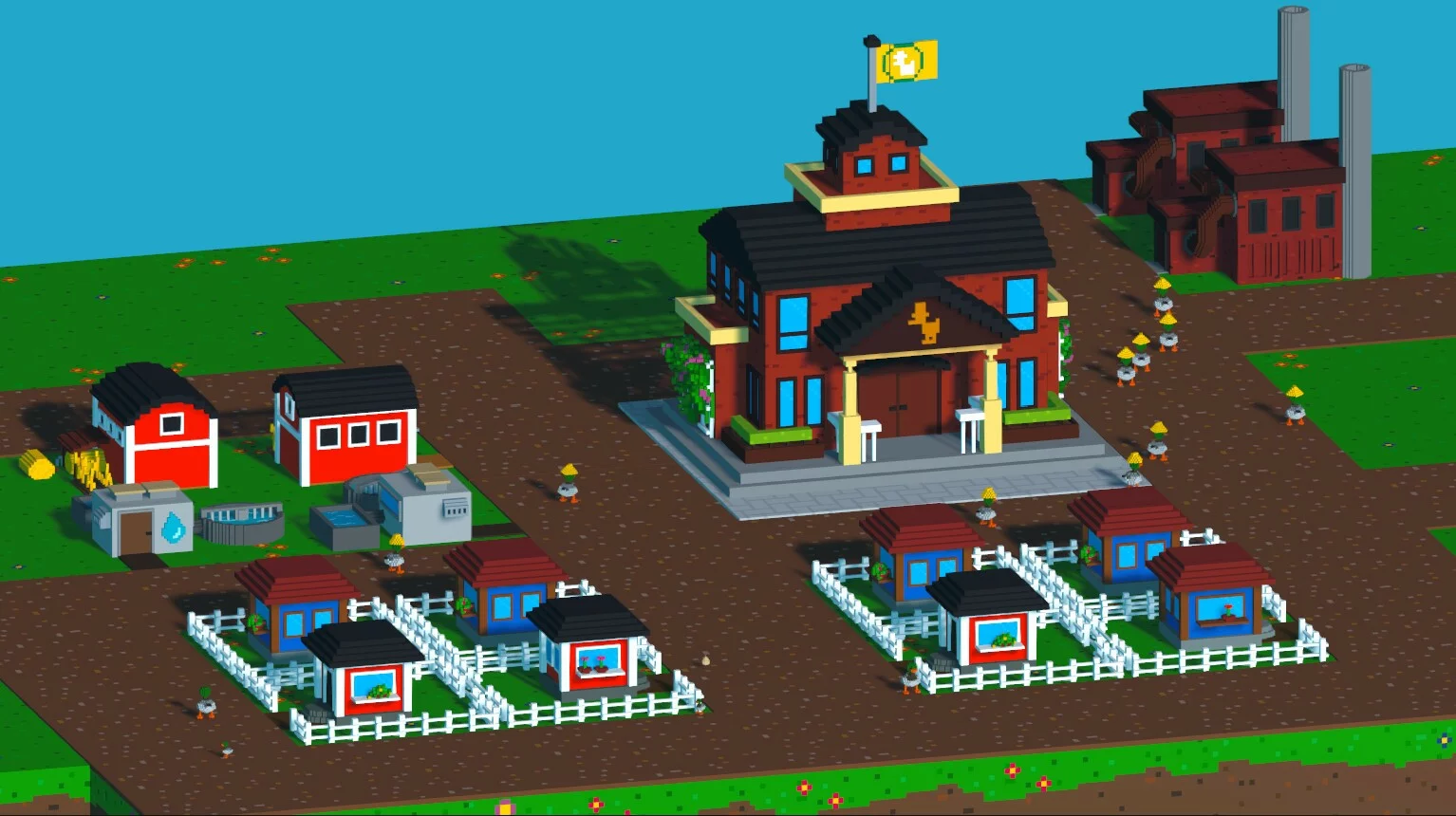 Изображение игры: Ducktopia