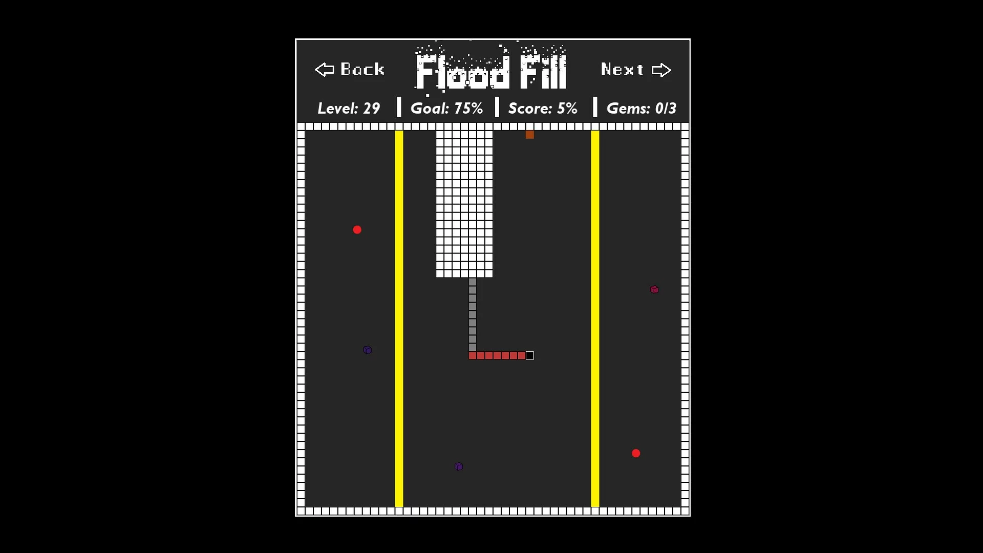 Изображение игры: Flood Fill