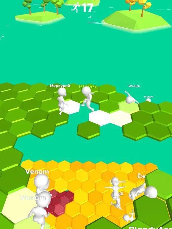 Изображение игры: Do Not Fall .io