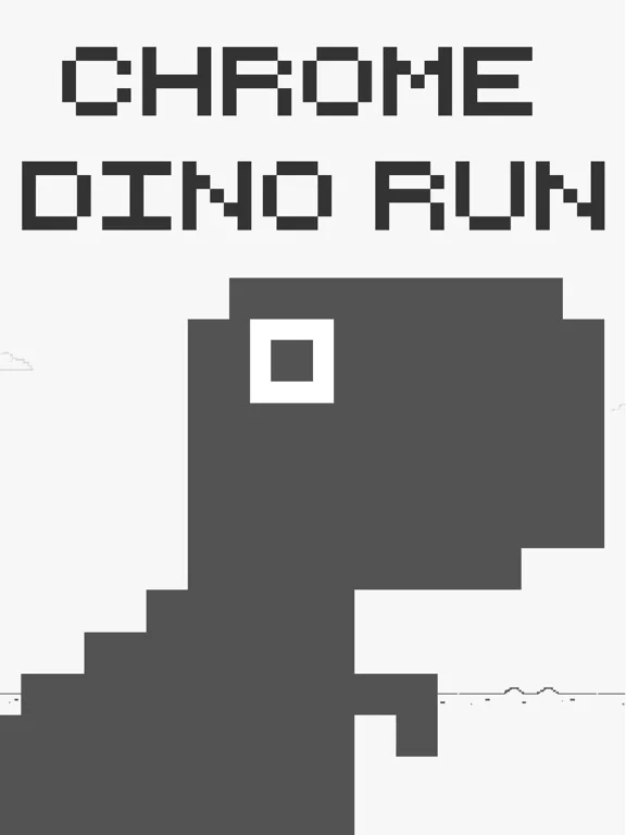 Изображение игры: Chrome Dino Run