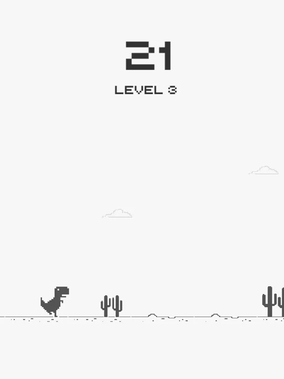 Изображение игры: Chrome Dino Run