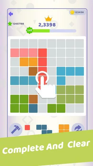 Изображение игры: 1010! Block Fun