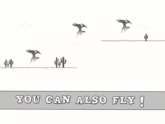 Изображение игры: Dinosaur Widget Jumping Steve: 8bit Game