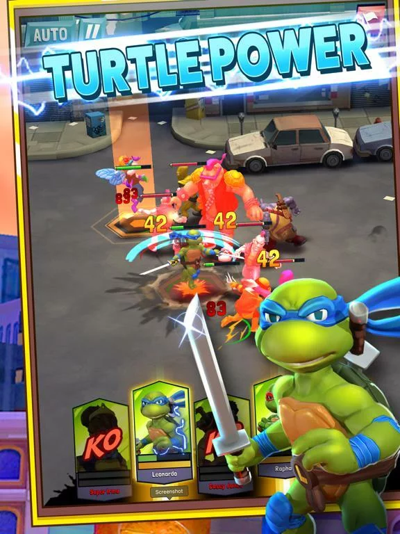 Изображение игры: TMNT: Mutant Madness